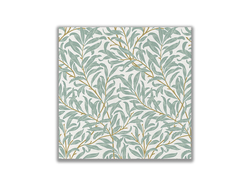 Serwetki z gałązkami wierzby - 40 cm - 50 szt.