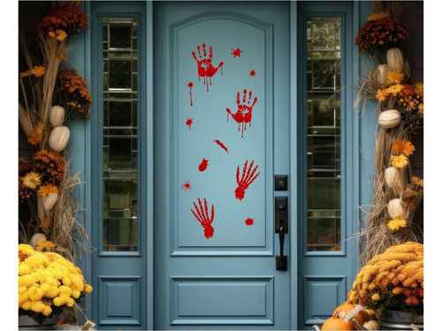 Naklejki krwawe ślady -1 op.