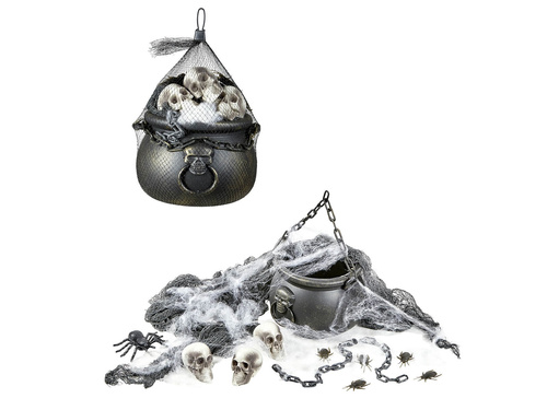 Zestaw dekoracji na Halloween - 8 elem.