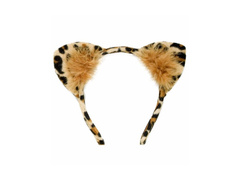 Opaska na głowę lampart