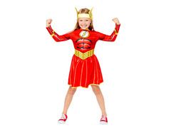 Kostium Flash Girl dla dziewczynki