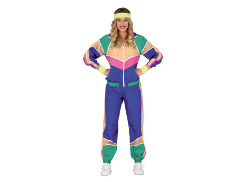 Kostium Disco Dres niebieski dla kobiety