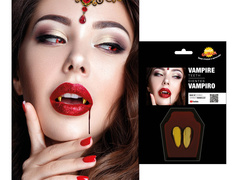 Złote zęby wampira - 2 szt.