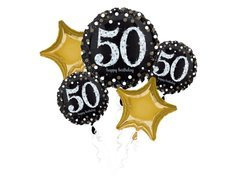Bukiet balonów foliowych na 50