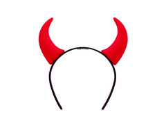 Opaska rogi diabełka - 1 szt.