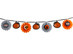 Girlanda na halloween z rozetkami - 3,6 m.