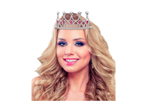 Srebrna tara z klejnotami