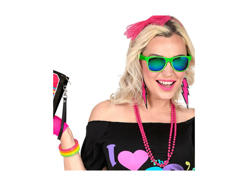 Zestaw 4 neonowych bransoletek