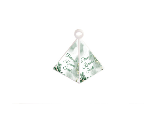 Obciążnik do balonów piramida na komunie świętą - 30 g