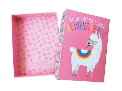 Zestaw artystyczny Lama i pompony