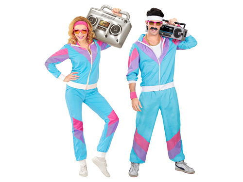 Kostium Disco Dres niebieski