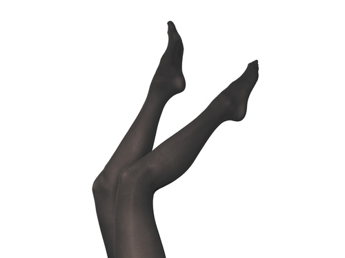 Rajstopy damskie - czarne - 1 szt.