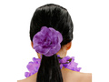 Gumka do włosów Kwiatek fioletowy - 1 szt.