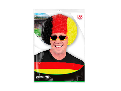 Peruka kibic sportowy - Belgia/Niemcy