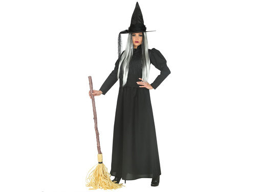 Składana miotła czarownicy - 125 cm - 1 szt.