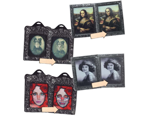 Straszne zdjęcia na halloween - 1 szt.