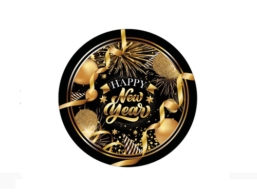 Miseczka Happy New Year - 32 cm - 1 szt.