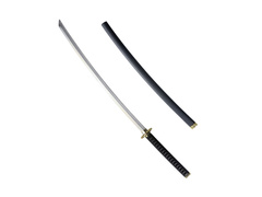 Metaliczna katana z pochwą - 107 cm