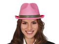 Kapelusz Gangstera różowy - 1 szt.