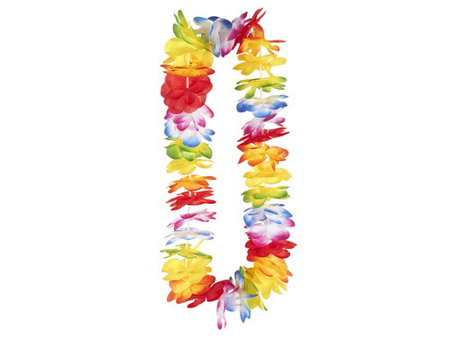 Naszyjnik girlanda hawajska wielokolorowa - 1 szt.