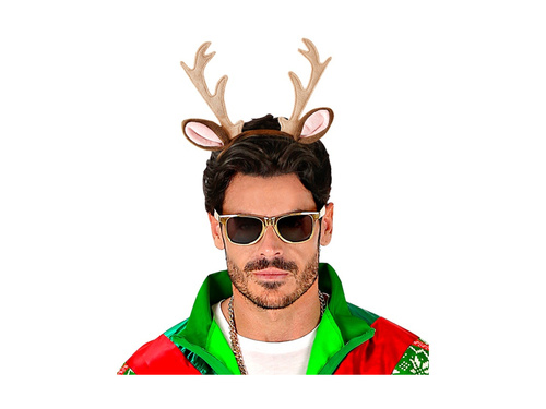 Opaska na głowę rogi renifera