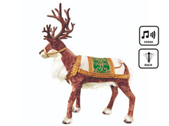 Dekoracja stojąca Renifer - 143 cm - 1 szt.