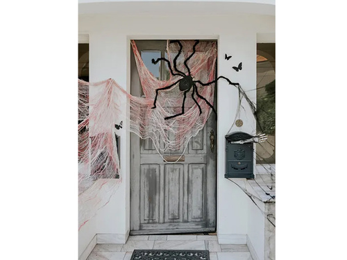 Zakrwawiony materiał na Halloween - 72 x 980 cm - 1 szt.