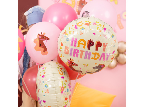 Balon foliowy Koniki - 45 cm - 1 szt.