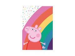 Torebki prezentowe Świnka Peppa - 8 szt.