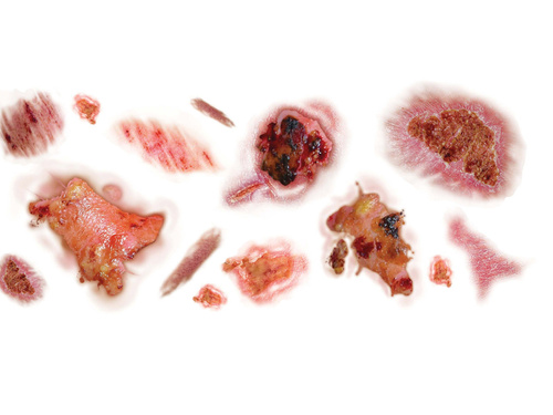 Tatuaże zmywalne Blizny na Halloween - 14 szt.