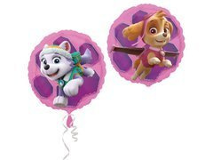 Balon foliowy Psi Patrol Skye i Everest - 43 cm - 1 szt.