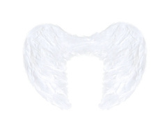 Skrzydła anioła białe - 54 x 37 cm - 1 szt.