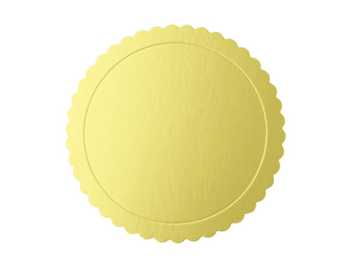 Podkład tortowy złoty - 25 cm