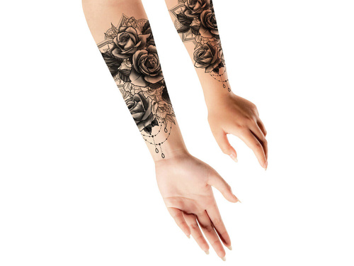 Tatuaż na przedramię Róże - 1 szt.