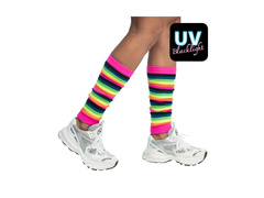 Para ocieplaczy na nogi tęczowe UV