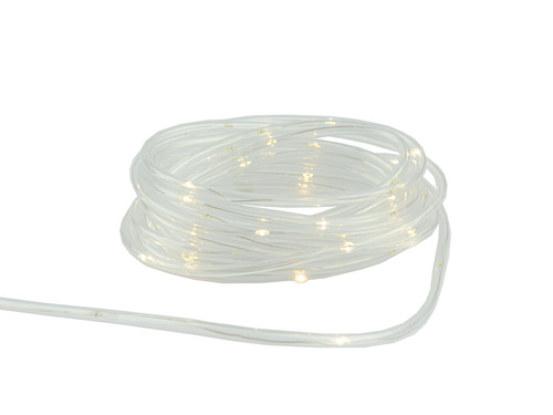 Lampki LED - białe ciepłe światło - 10 m