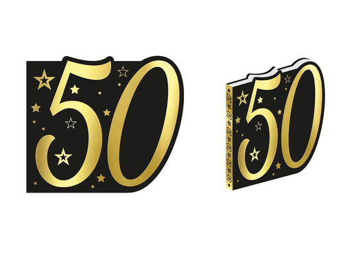 Księga gości czarna na pięćdziesiąte urodziny