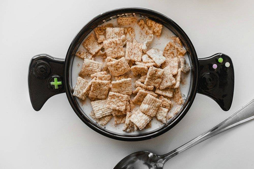 Miska gracza - czarna