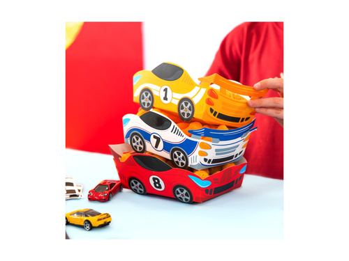 Pudełka na chipsy - 16 x 11 x 6,5 cm - 3 szt.