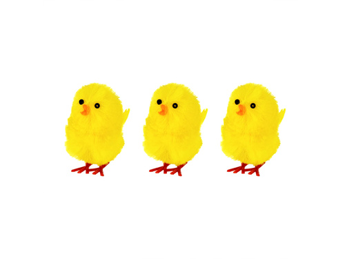 Kurczaki wielkanocne - 5 cm - 3 szt.