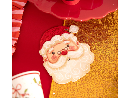 Serwetki bożonarodzeniowe Święty Mikołaj - 10 szt.