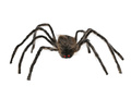 Dekoracja włochaty pająk brązowy - 75 cm - 1 szt.