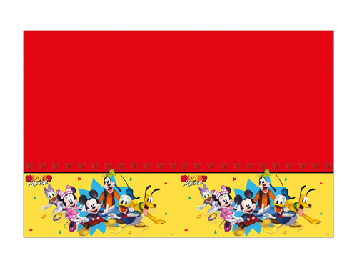 Obrus urodzinowy Myszka Mickey - 120 x 180 cm - 1 szt.