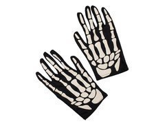 Rękawiczki Szkielet - 1 para.