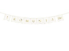 Baner komunijny na Komunię Świętą 133 cm, 1 szt.