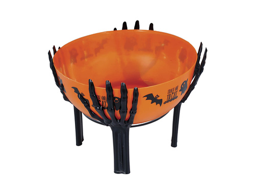 Miska na słodycze z podstawką na Halloween - 26 x 18 cm - 1 szt.