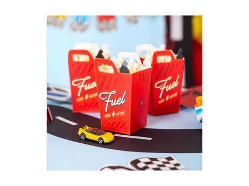 Pudełka na popcorn - 15 cm x 8,5 cm - 6 szt.