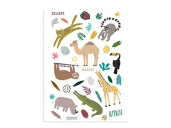 Tatuaże zmywalne Zoo