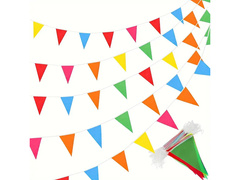 Baner flagi kolorowy - 10 m flaga 20x29,5cm - 1 szt.