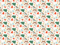 Papier do pakowania prezentów Merry Christmas - 70 x 200 cm - 1 szt.